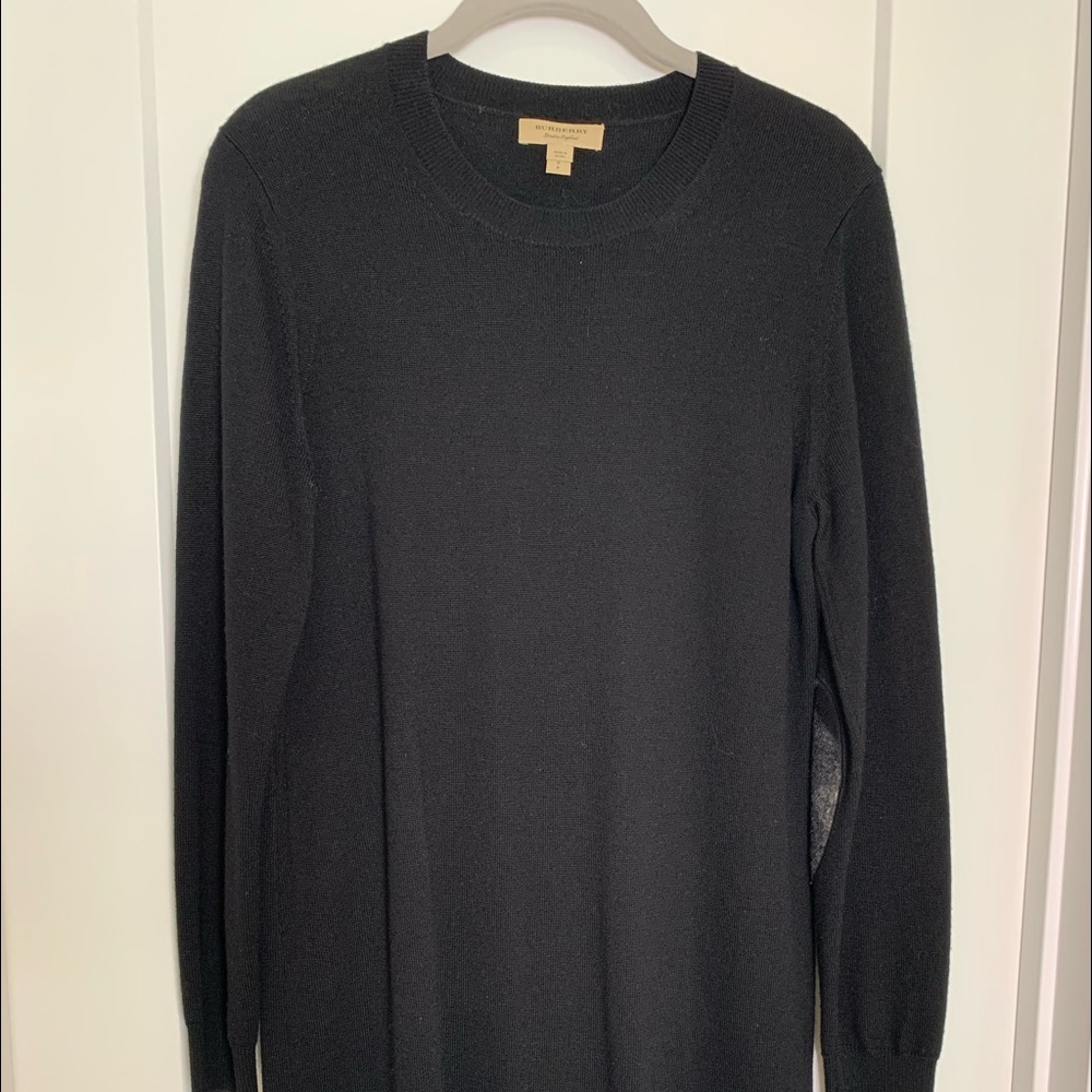 Burberry Merino Wool Sweater Dress